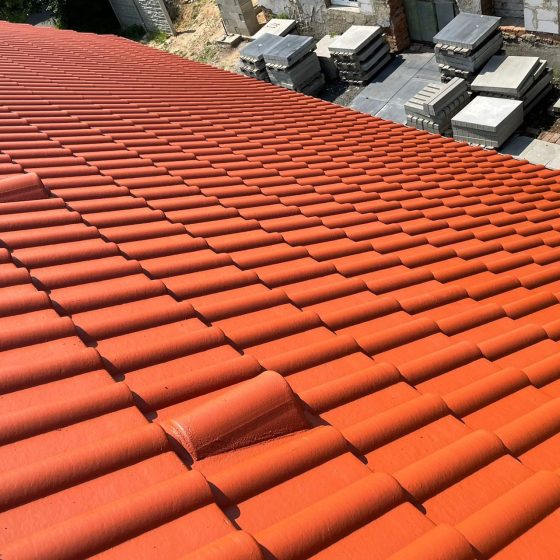 čištění a nátěr střechy rodinného domu